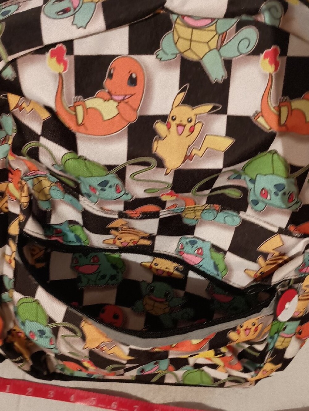Pokemon Character Backpack With Multiple Characters. - Picture 3 of 13